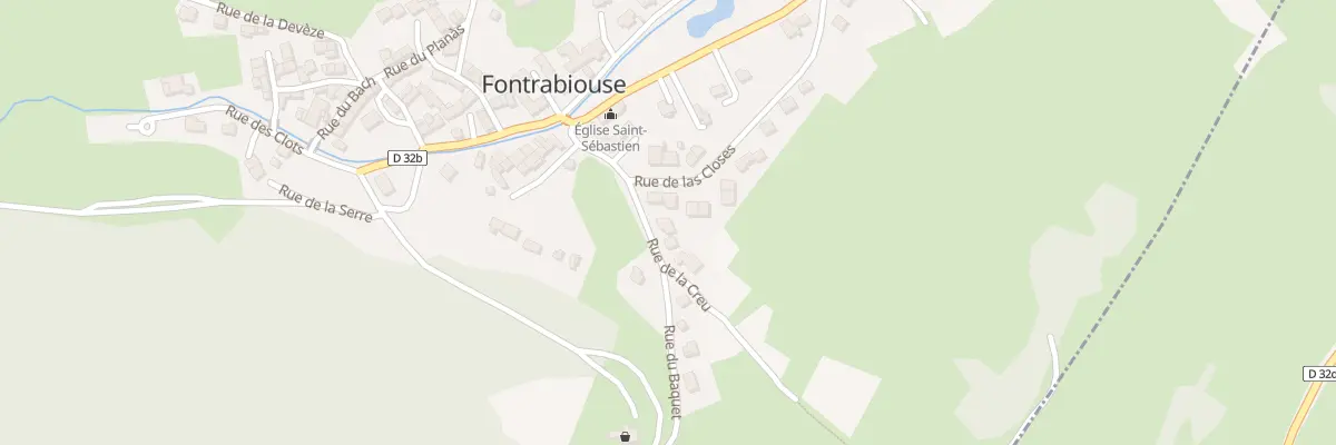 Plan du 9027 Le Village à Fontrabiouse