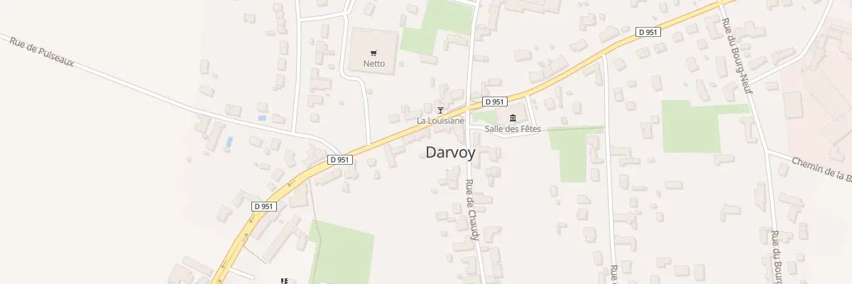 Plan du 5 Rte d’Orléans à Darvoy