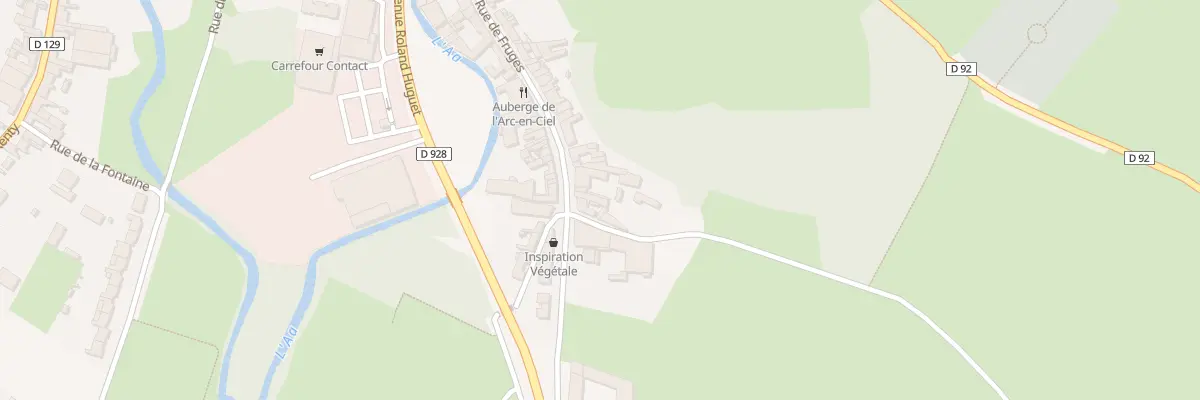 Plan du 33 Rue de Fruges à Fauquembergues