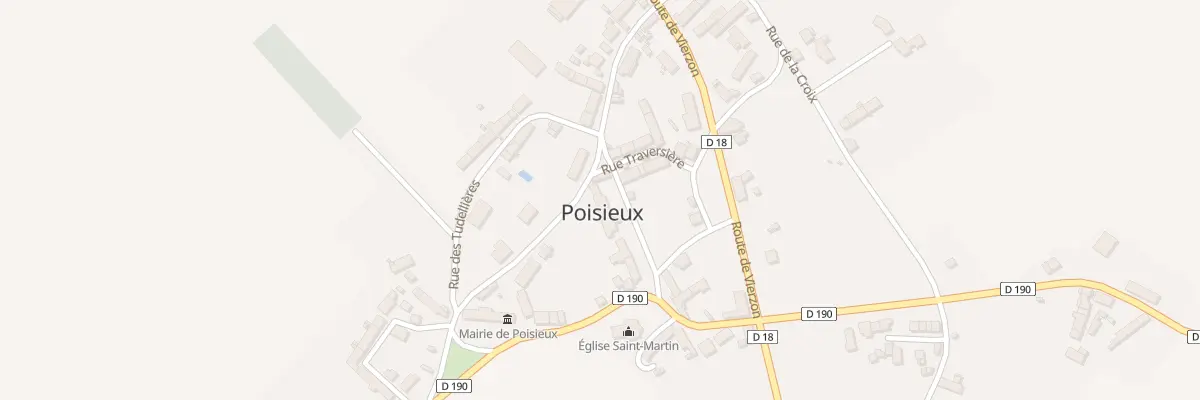Plan du 7 Rue de l’Eglise à Poisieux