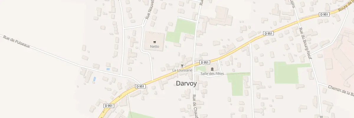 Plan du 6 Rte d’Orléans à Darvoy