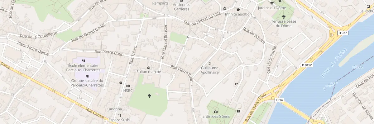 Plan du 50 Rue Pierre Butin à Pontoise