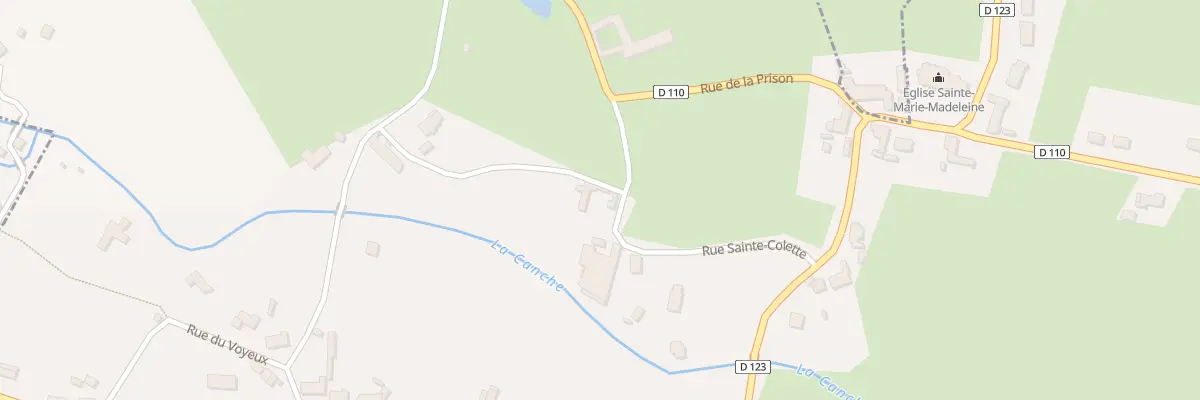 Plan du 3 Rue Sainte Colette à Vieil-Hesdin