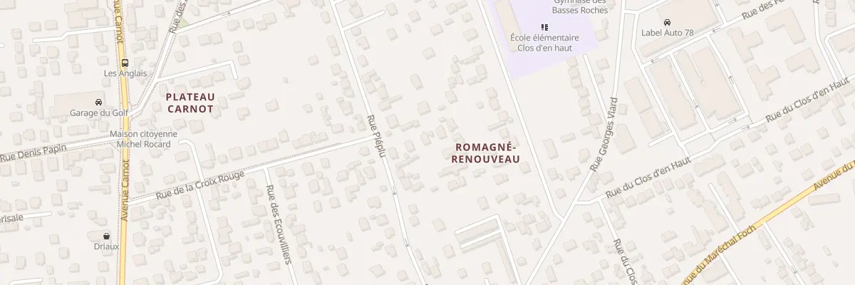 Plan du 46 Rue Piéplu à Conflans-Sainte-Honorine