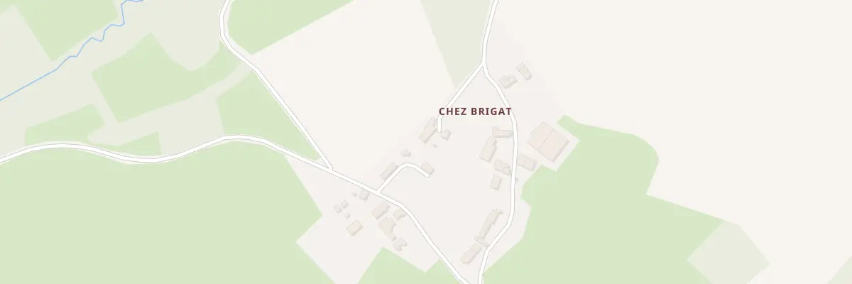 Plan du 13 Chez Brigat à Bétête