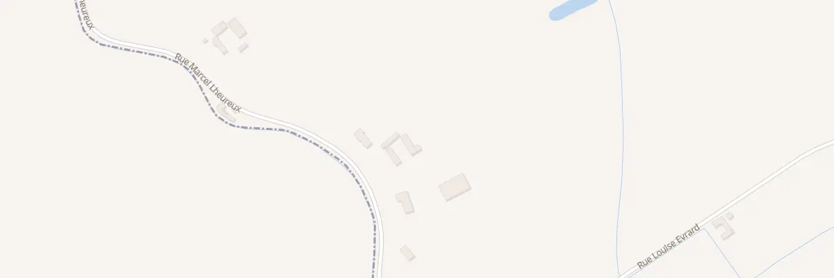 Plan du 5137 Rue Marcel Lheureux à Saint-Omer-Capelle