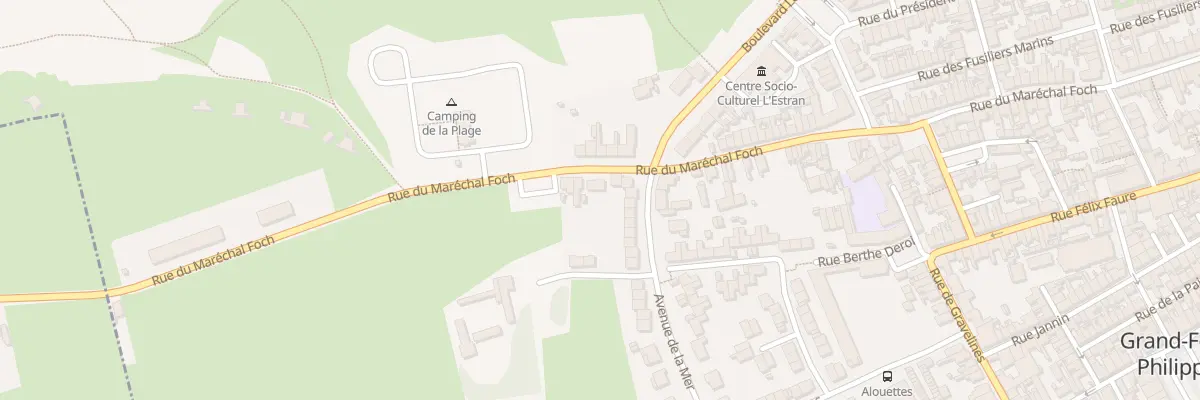 Plan du 167 Rue du Mal Foch à Grand-Fort-Philippe