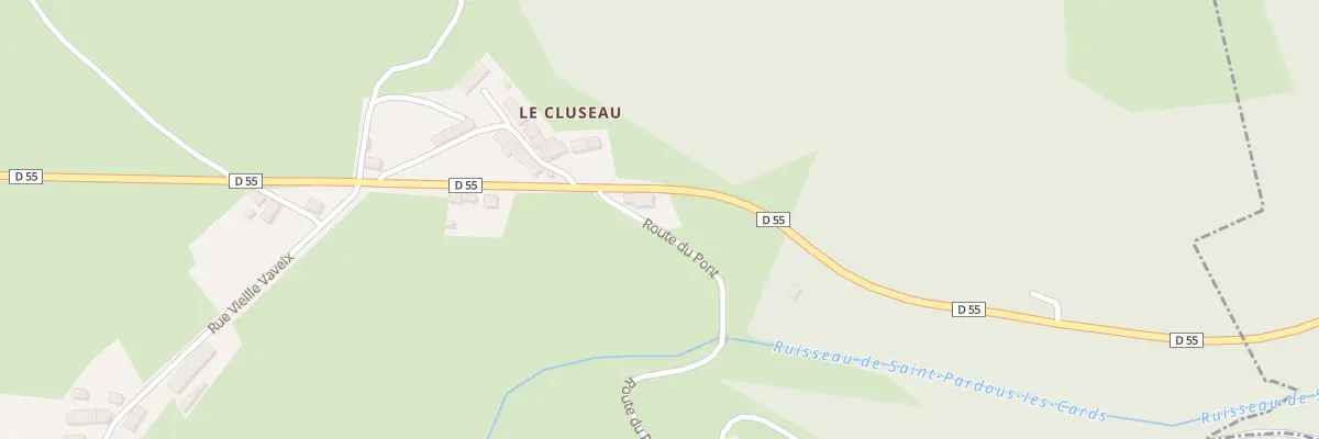 Plan du 1 Rte du Pont à Lavaveix-les-Mines