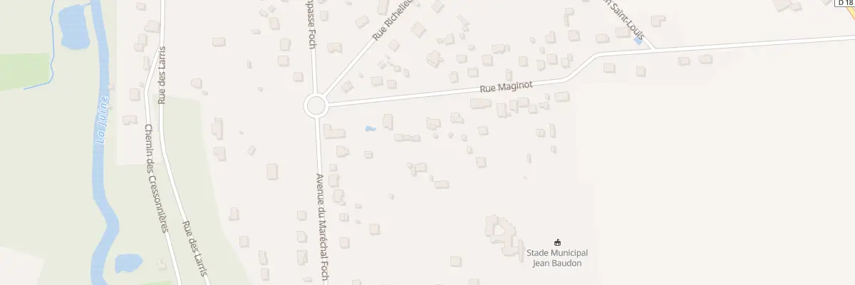 Plan du 4B Rue Maginot au Mérévillois