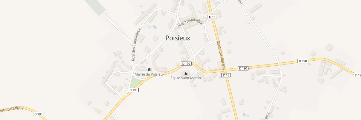 Plan du 4 Rue de la Mairie à Poisieux