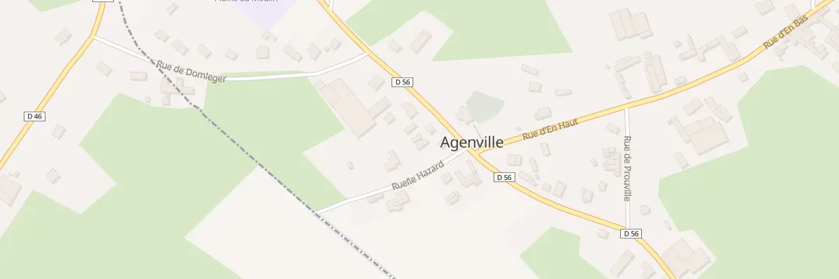 Plan du 3 Rue de Hiermont à Agenville