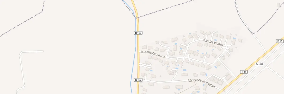 Plan du 5 Rue des Ormeaux à Belvèze-du-Razès