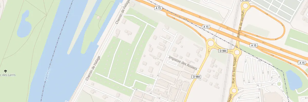 Plan du 25 Imp des Rosiers à Éragny-sur-Oise