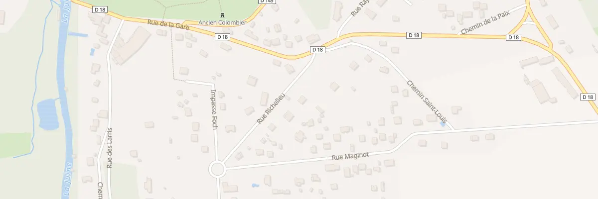 Plan du 9 Rue Maginot au Mérévillois
