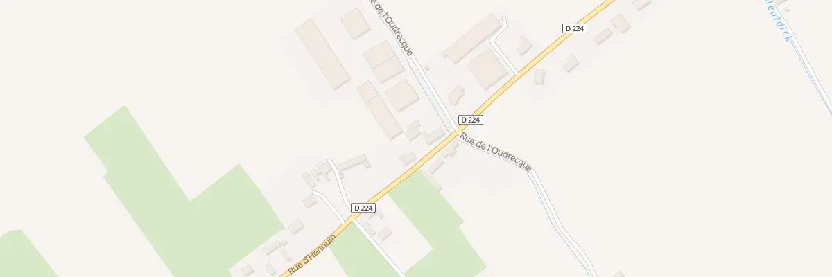 Plan du 1243 Rue d’Hennuin à Audruicq