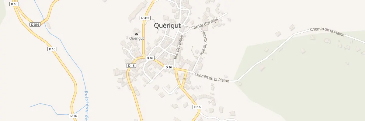 Plan du 170 Village à Quérigut