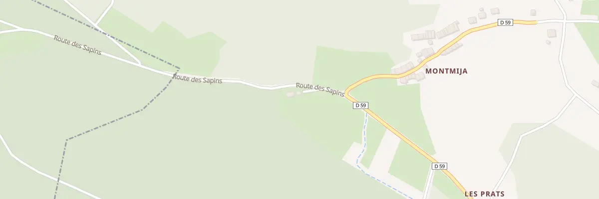 Plan du 56 Les Prats Del Nauc à Coudons