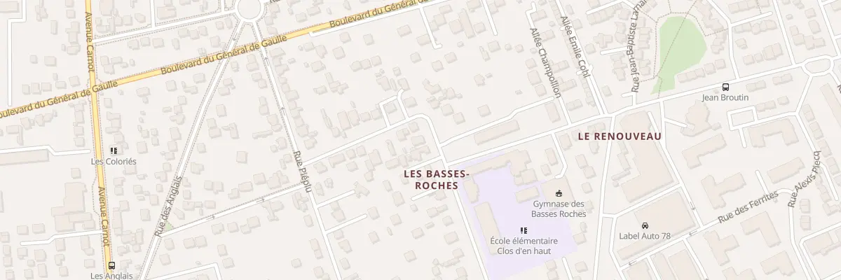 Plan du 51 Rue des Basses Roches à Conflans-Sainte-Honorine