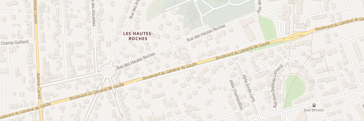 Plan du 99 Bd du Général de Gaulle à Conflans-Sainte-Honorine