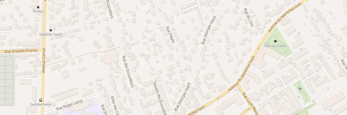 Plan du 13 Rue Piéplu à Conflans-Sainte-Honorine