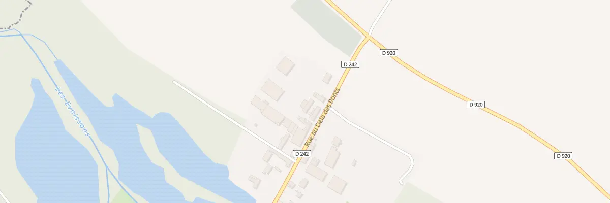 Plan du 13 Rue Au-delà des Ponts à Contre