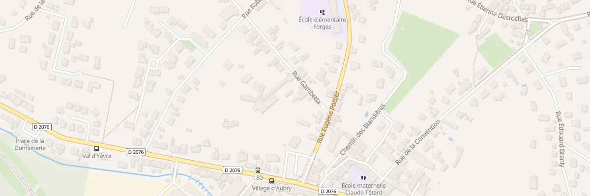 Plan du 34 Rue Gambetta à Vierzon