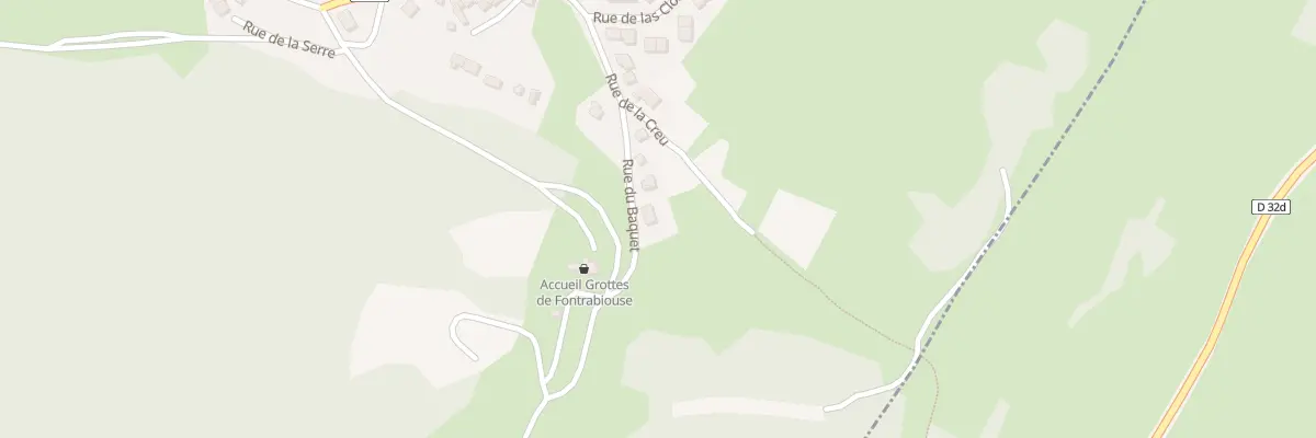 Plan du 5 Rue du Bacquet à Fontrabiouse