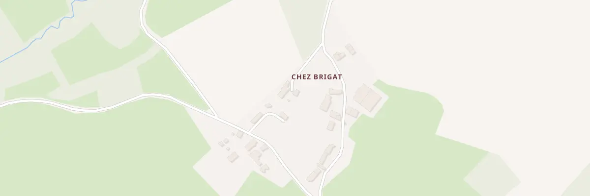Plan du 12 Chez Brigat à Bétête