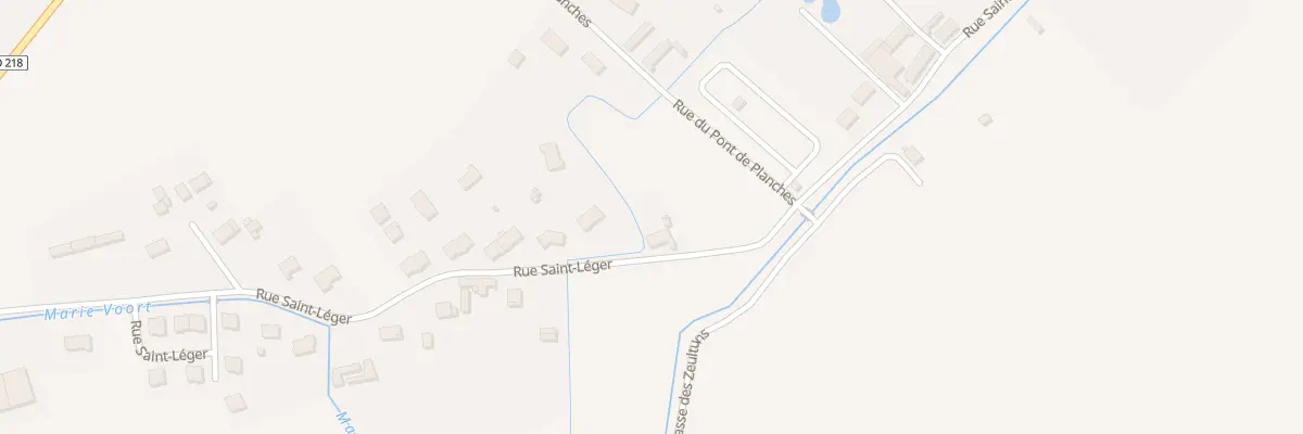 Plan du 518 Rue Saint-Léger à Polincove