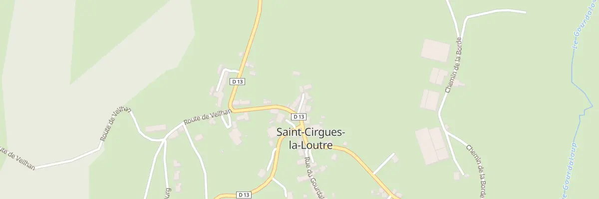 Plan du 5053 Le Bourg à Saint-Cirgues-la-Loutre