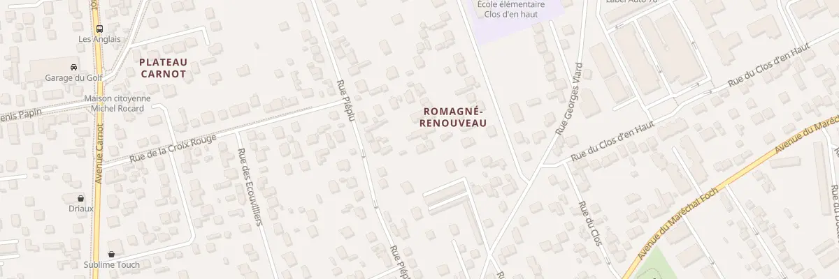 Plan du 36B Rue Piéplu à Conflans-Sainte-Honorine