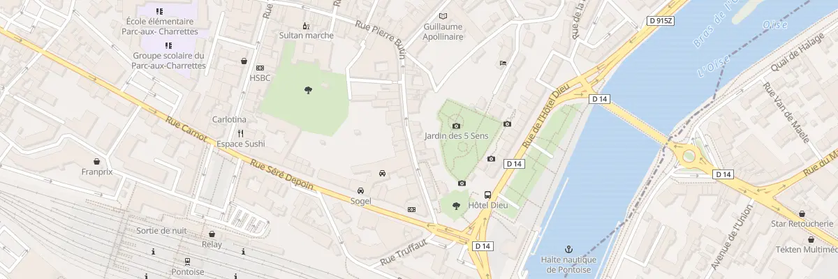 Plan du 26 Rue Pierre Butin à Pontoise
