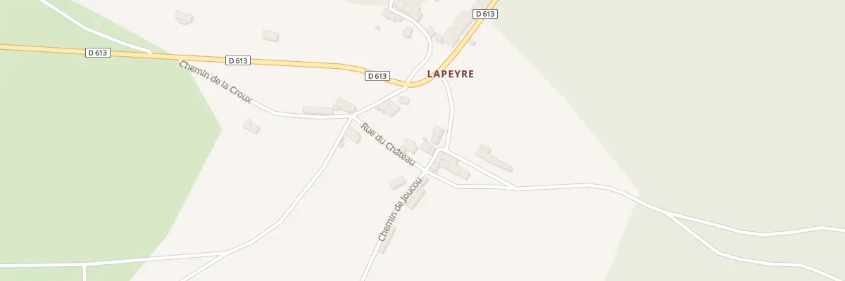 Plan du 98 Hameau de Lapeyre à Belvis