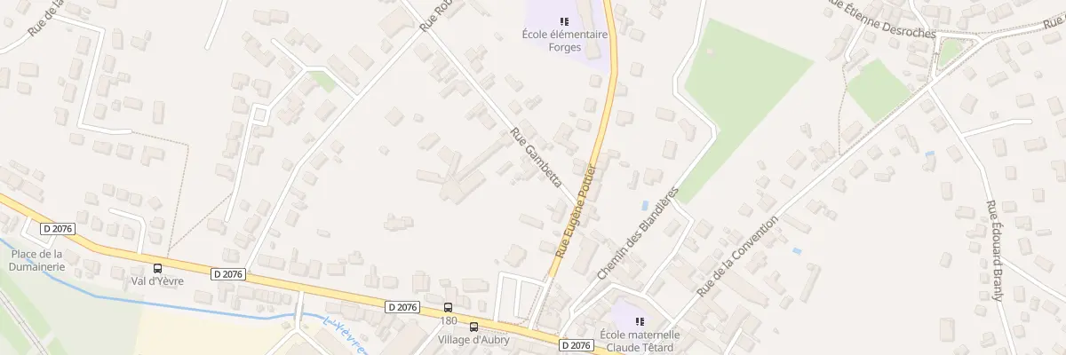 Plan du 36 Rue Gambetta à Vierzon