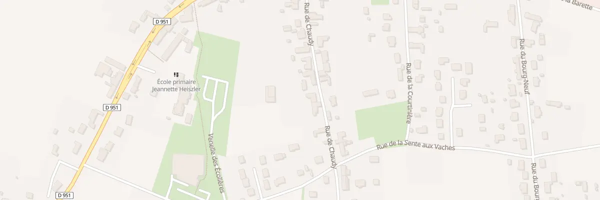 Plan du 20 Rue de Chaudy à Darvoy