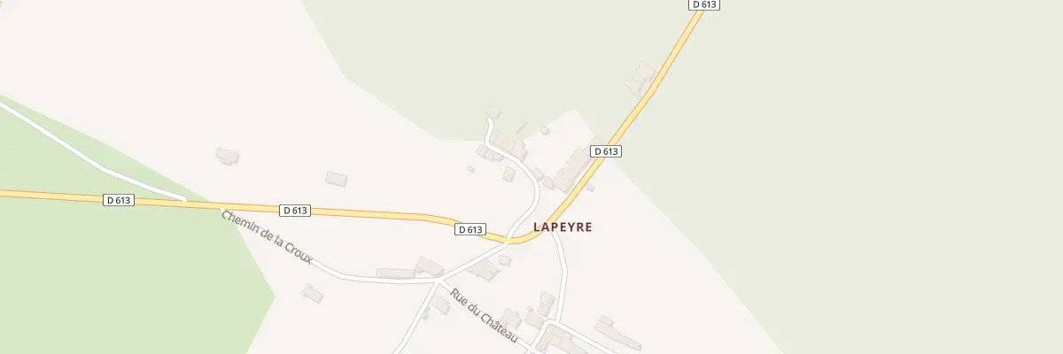 Plan du 161 Hameau de Lapeyre à Belvis
