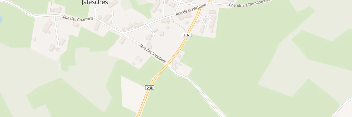 Plan du 1 Rue de la Croix de Charlange à Jalesches