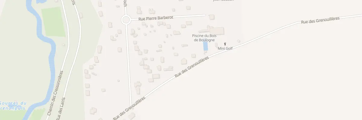 Plan du 759 Rue des Grenouillères au Mérévillois