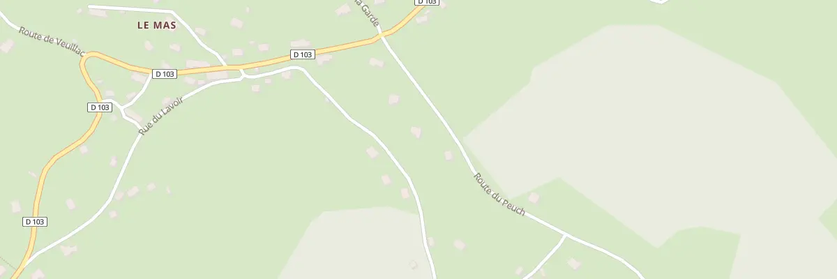 Plan du 6 Rue du Peuch à Darnets