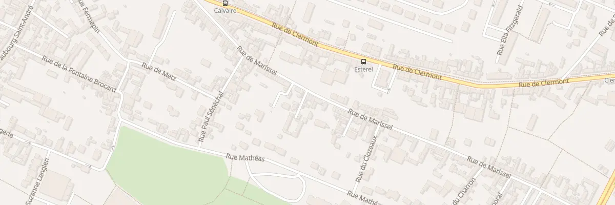 Plan du 60 Rue de Marissel à Beauvais