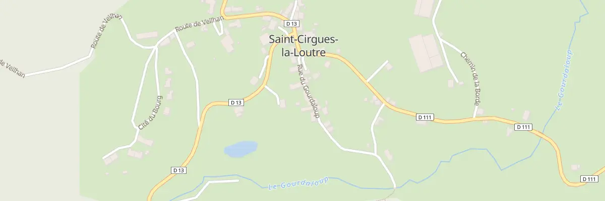 Plan du 5017 Le Bourg à Saint-Cirgues-la-Loutre