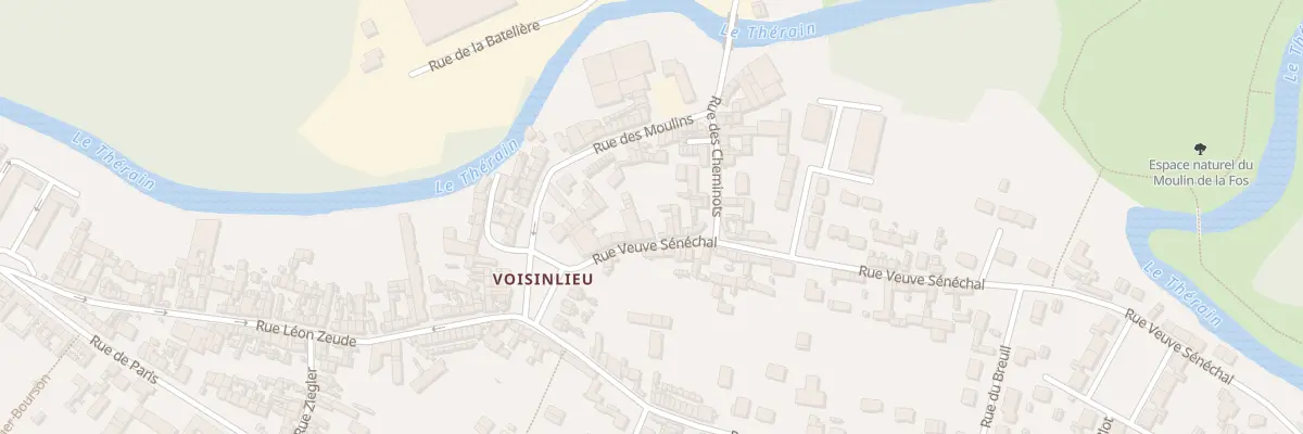 Plan du 7 Rue Veuve Sénéchal à Beauvais