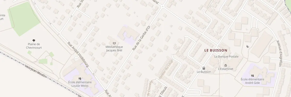 Plan du 35 Rue de la Gerbe d’Or à Magny-les-Hameaux