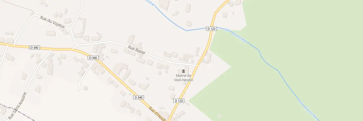 Plan du 21 Rue Basse à Vieil-Hesdin