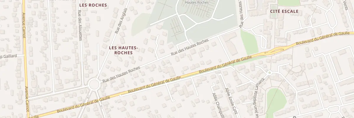 Plan du 52 Rue des Hautes Roches à Conflans-Sainte-Honorine