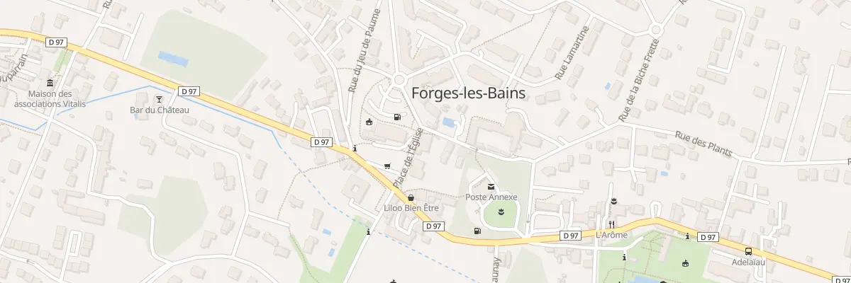 Plan du 7 Rue de l’Eglise à Forges-les-Bains
