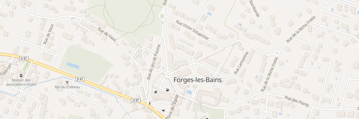 Plan du 3 Imp Lamartine à Forges-les-Bains