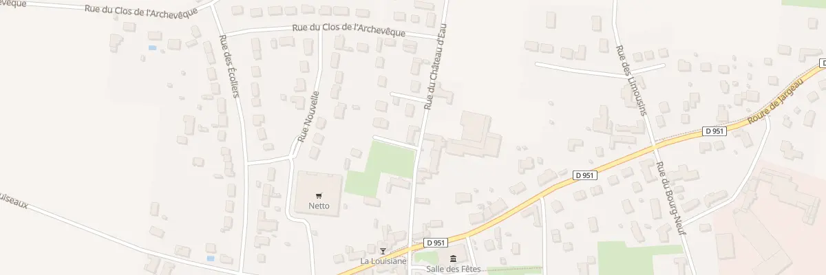 Plan du 9 Rue du Château d’Eau à Darvoy