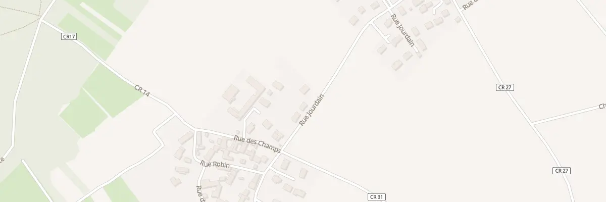 Plan du 904 Rue Jourdain à Sermaise