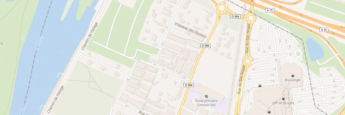 Plan du 5C Imp des Rosiers à Éragny-sur-Oise